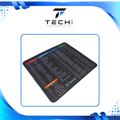 [ PHỤ KIỆN TECHI ] Lót chuột phím tắt văn phòng